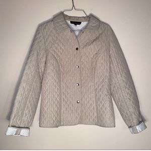 Briggs New York cream colored women’s jacket S